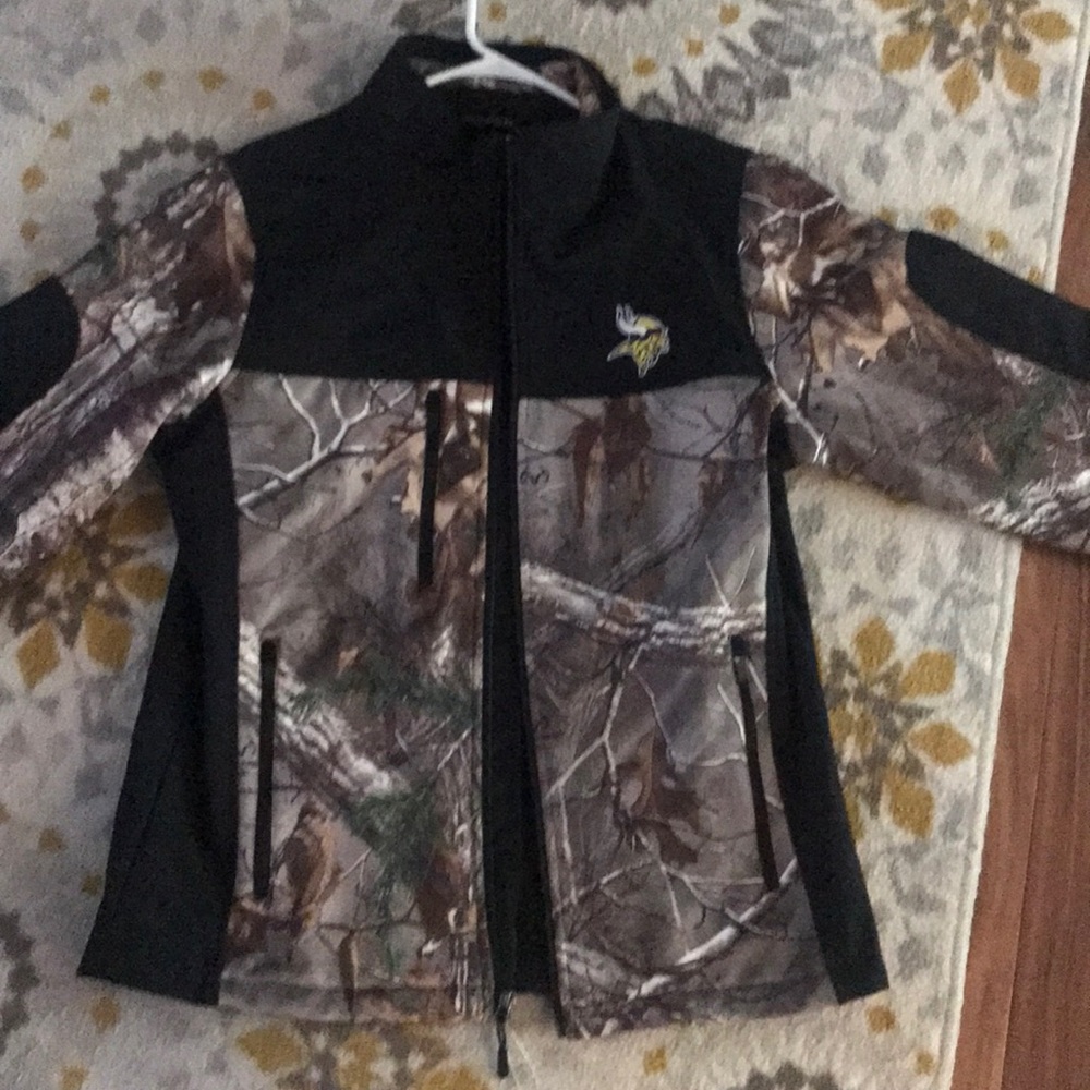 Minnesota Vikings Camo Jacket
